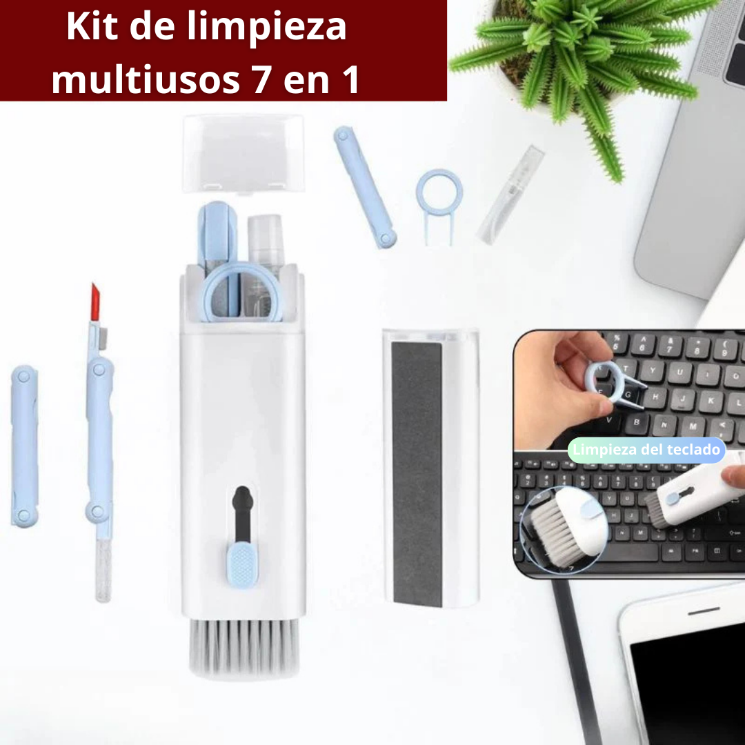 Kit de limpieza multiusos 7 en 1